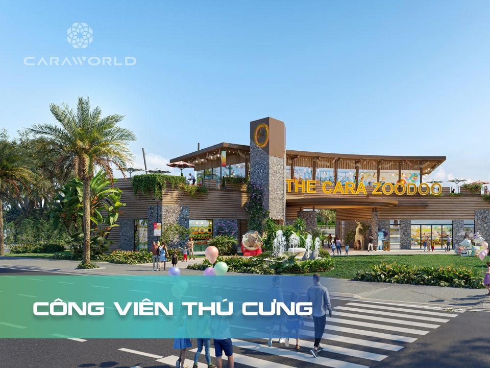 Công viên thú cưng - Phân khu Sông Town - Caraworld Cam Ranh